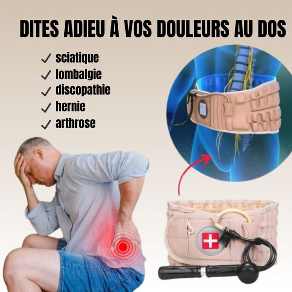 Ceinture de décompression lombaires